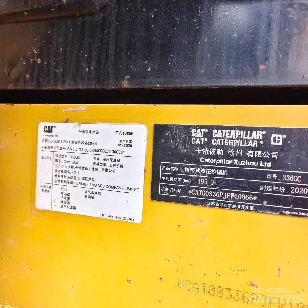 CAT 336GC Rupsgraafmachines