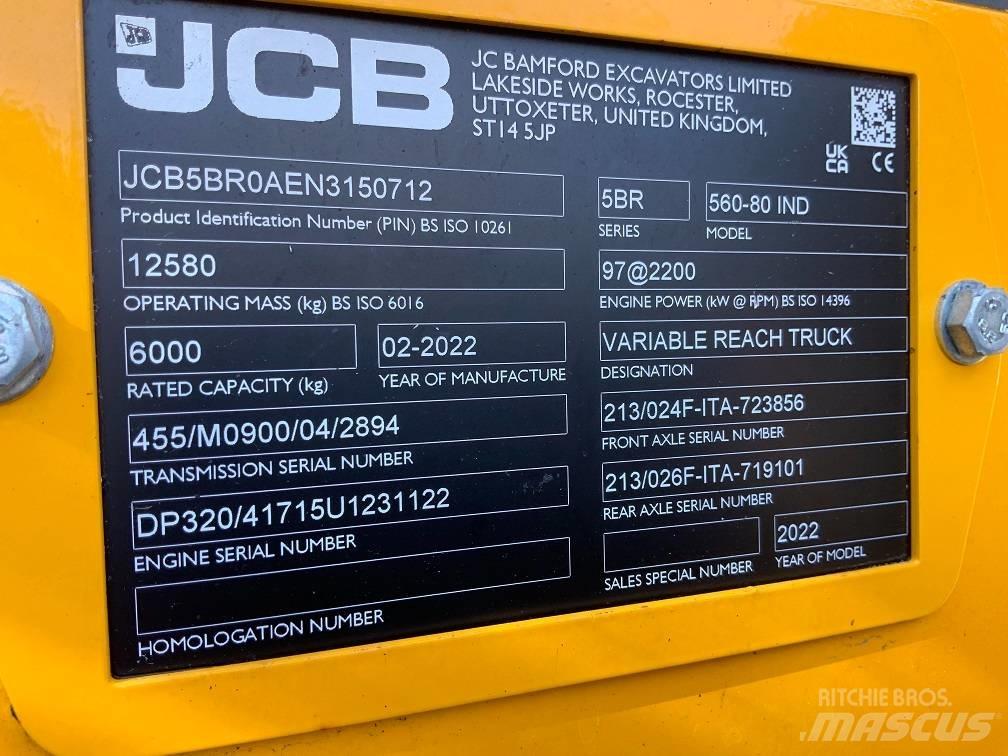 JCB 560-80 Verreikers
