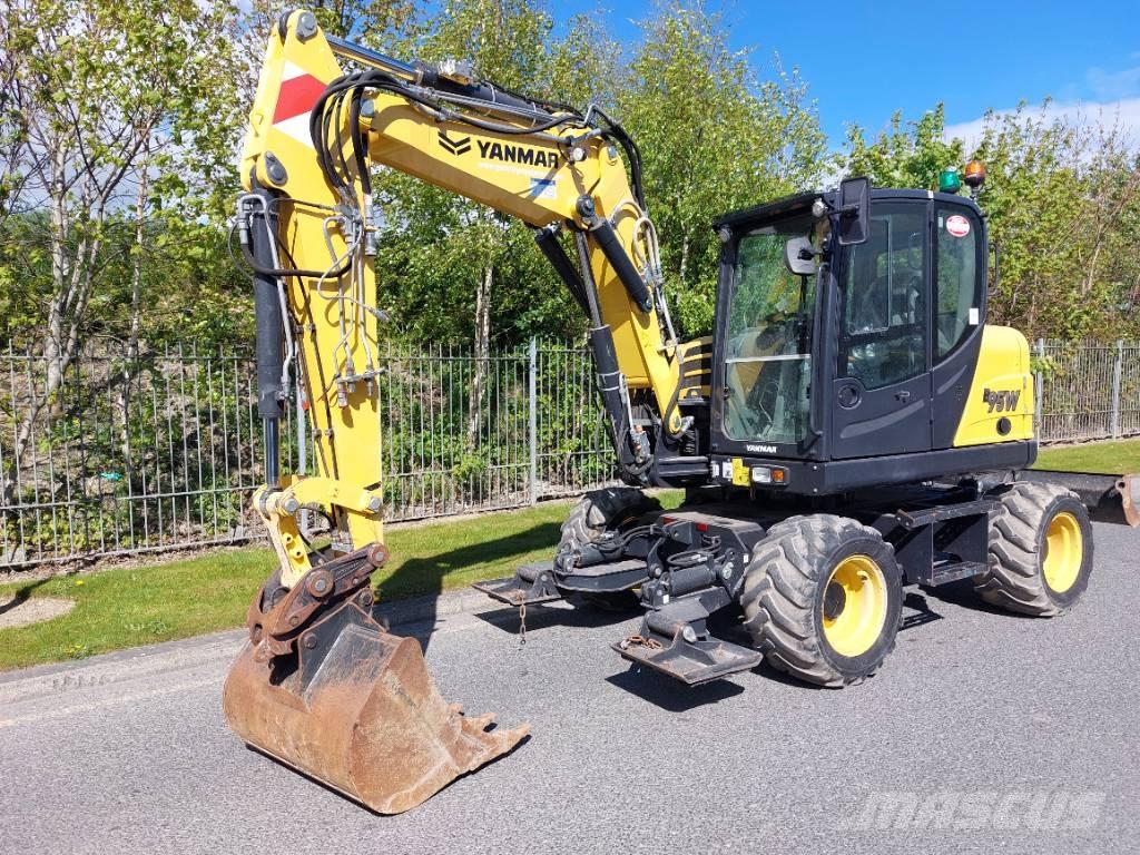 Yanmar B95W Wielgraafmachines