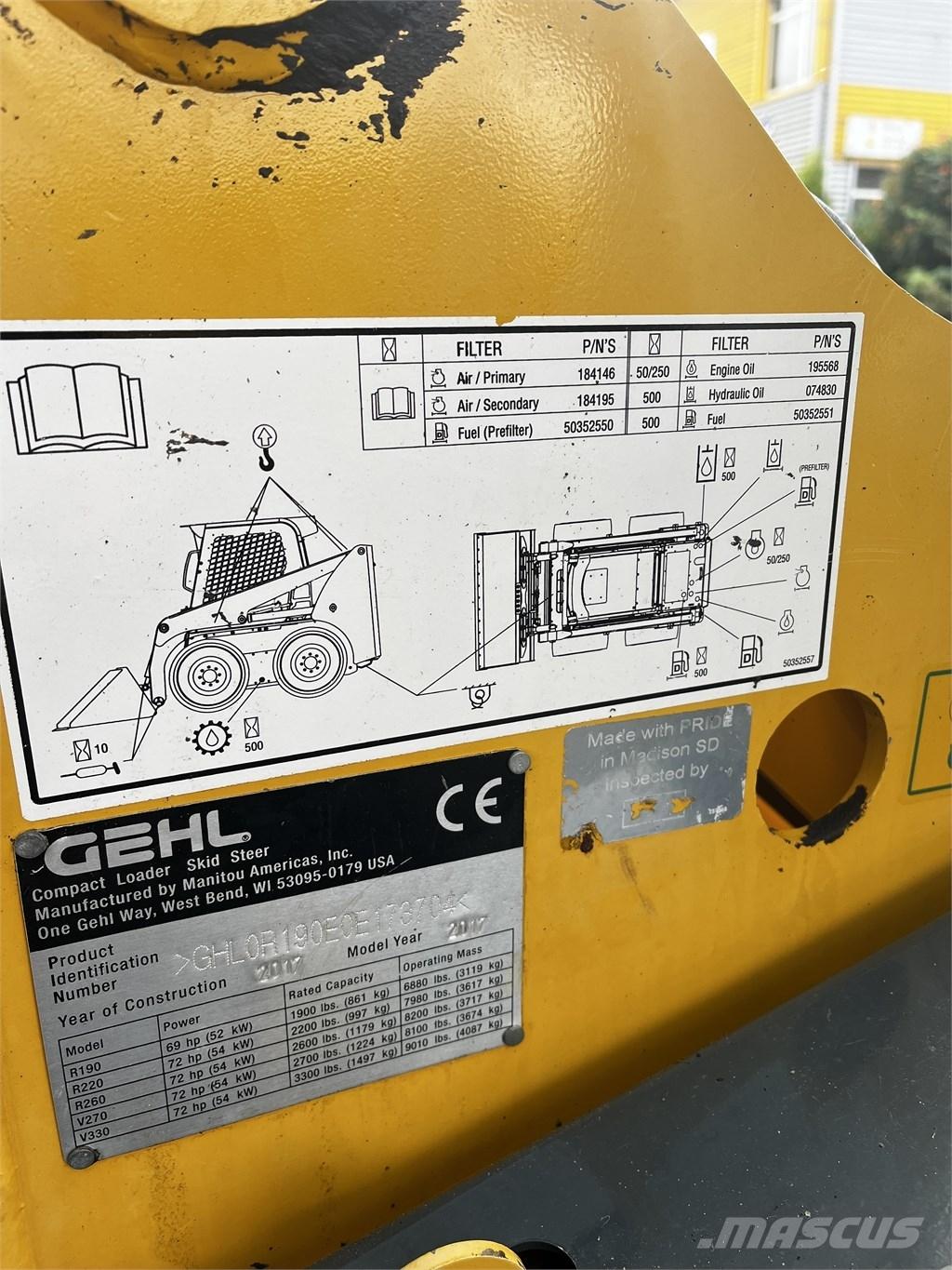 Gehl R 190 Schrankladers