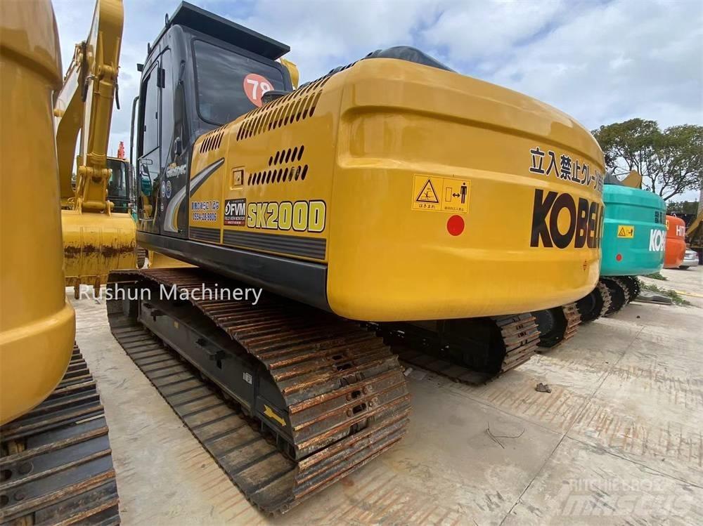 Kobelco SK200 Rupsgraafmachines