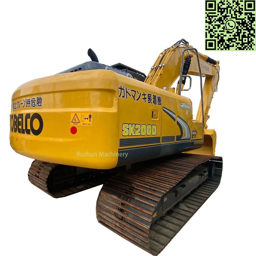 Kobelco SK200 Rupsgraafmachines