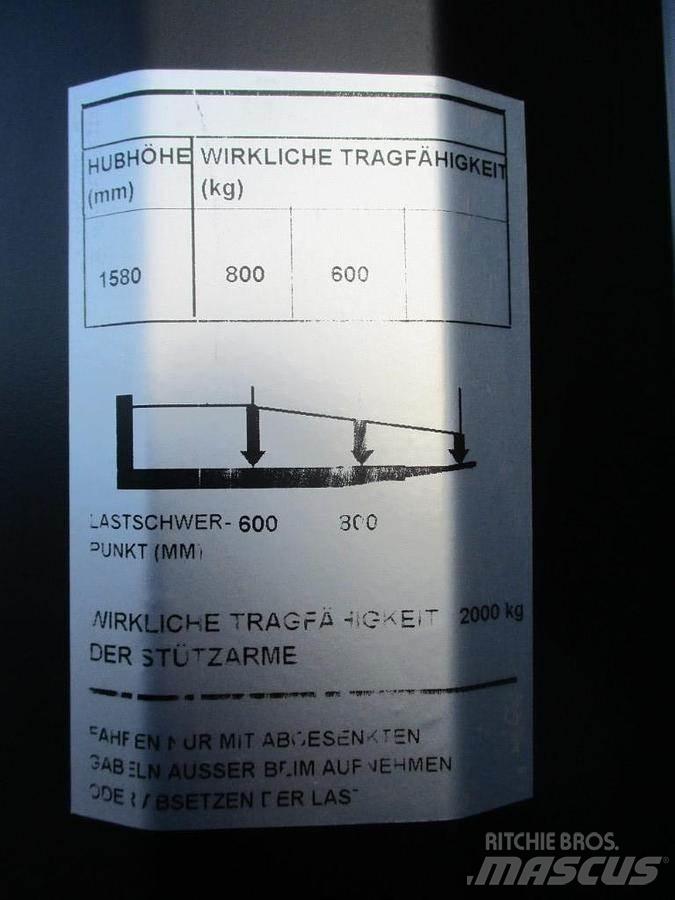 Toyota SWE 080L Stapelaar meeloop