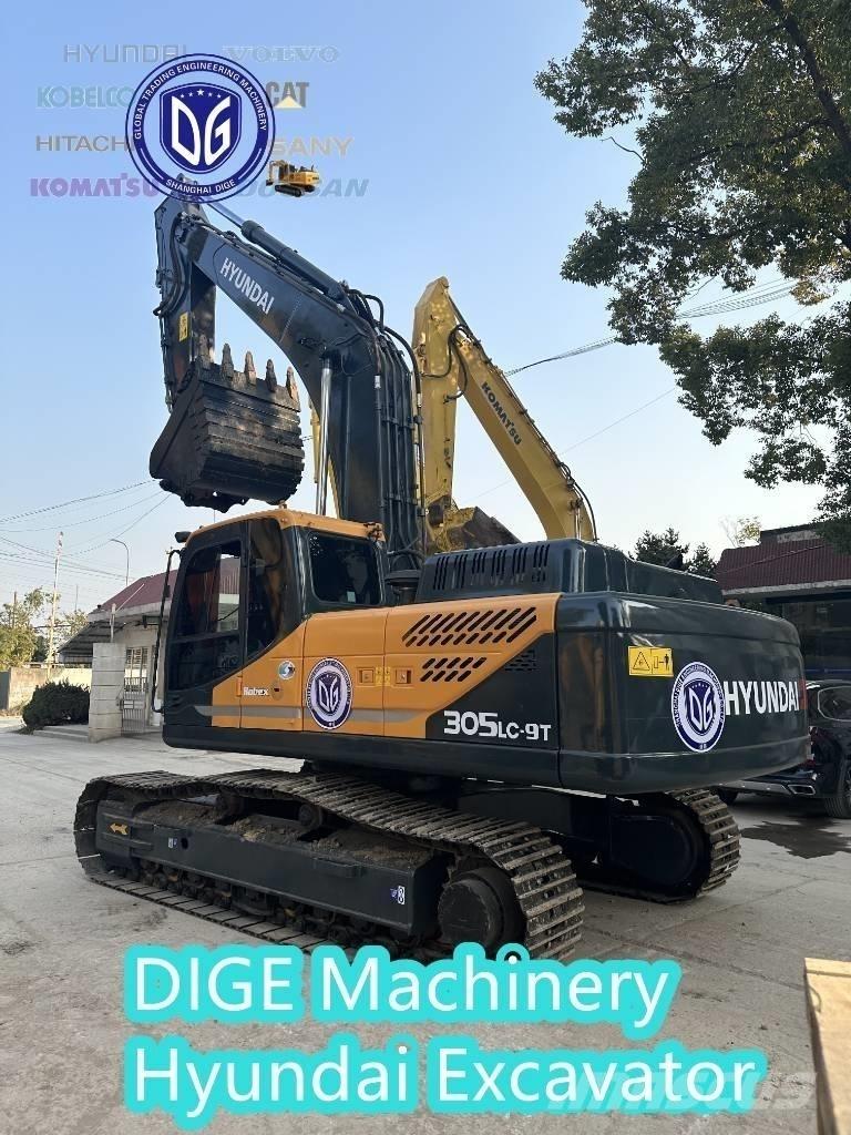 Hyundai 305LC-9T Rupsgraafmachines