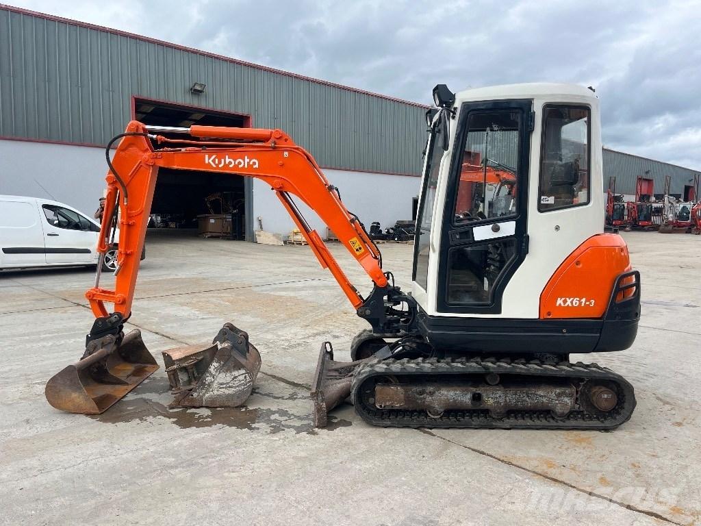 Kubota KX 61-3 Minigraafmachines < 7t