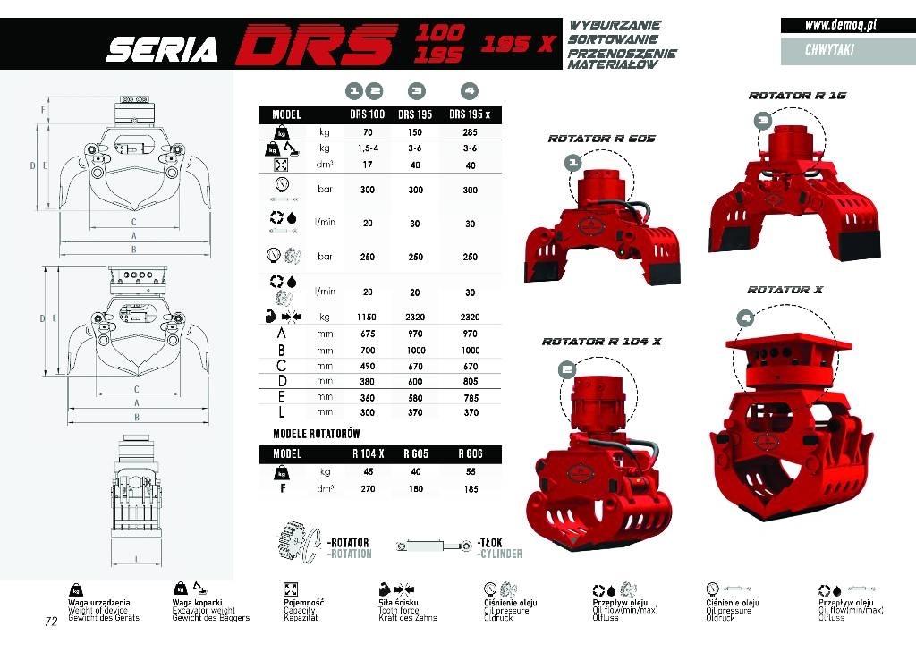  DEMOQ DSR1300 Grijpers