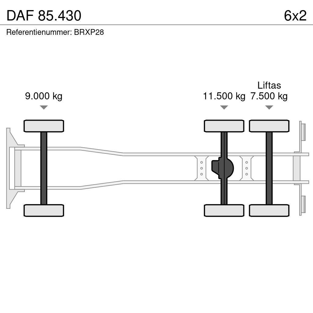 DAF 85.430 Vrachtwagen met containersysteem