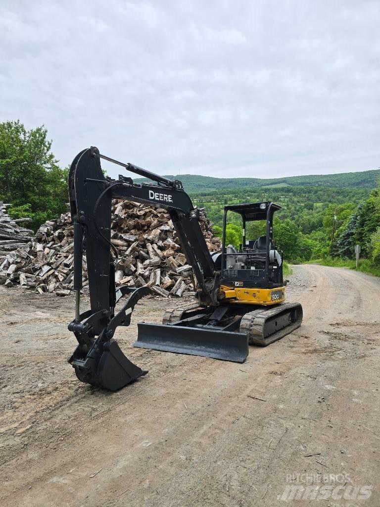 DEERE 50G Minigraafmachines < 7t