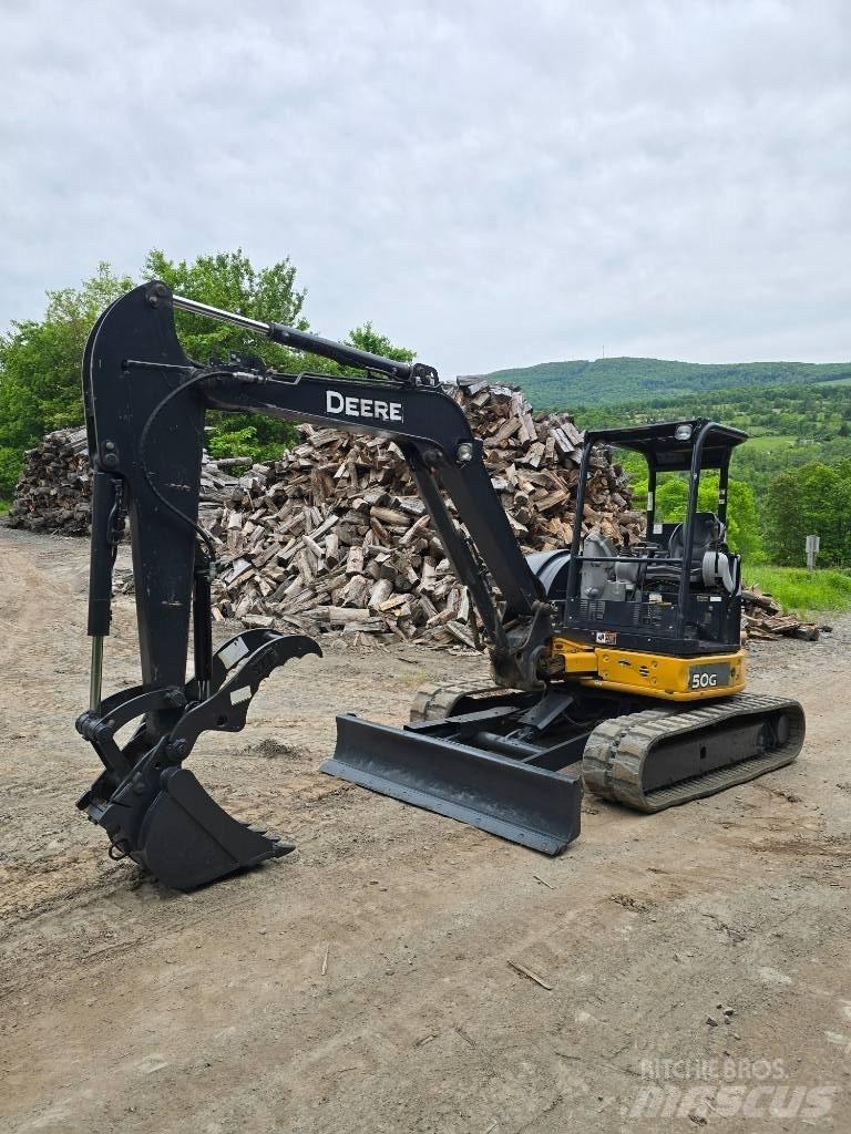 DEERE 50G Minigraafmachines < 7t