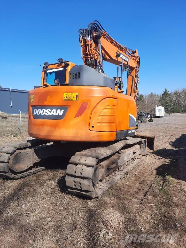 Doosan DX140LCR-5 Rupsgraafmachines