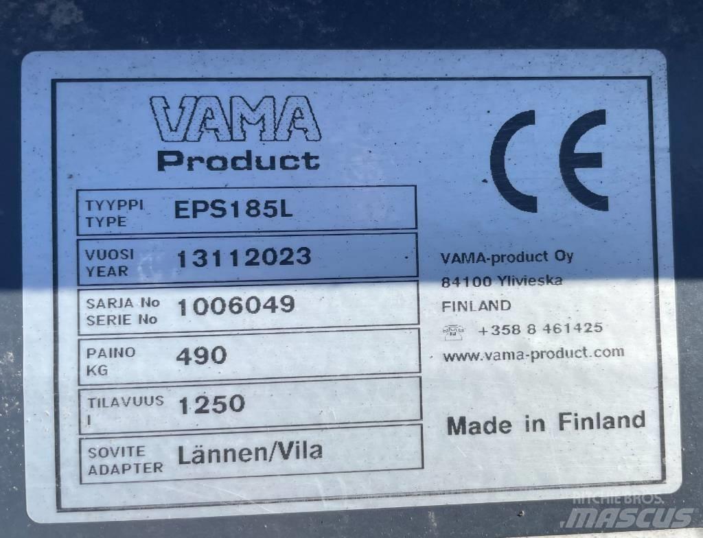 Vama EPL185L Aanbouwdelen voor compacttrekkers