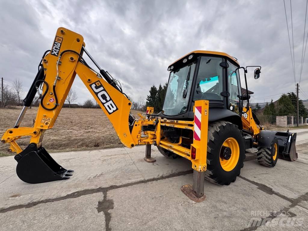 JCB 3CX ECO, JOYSTICK Graaf-laadcombinaties