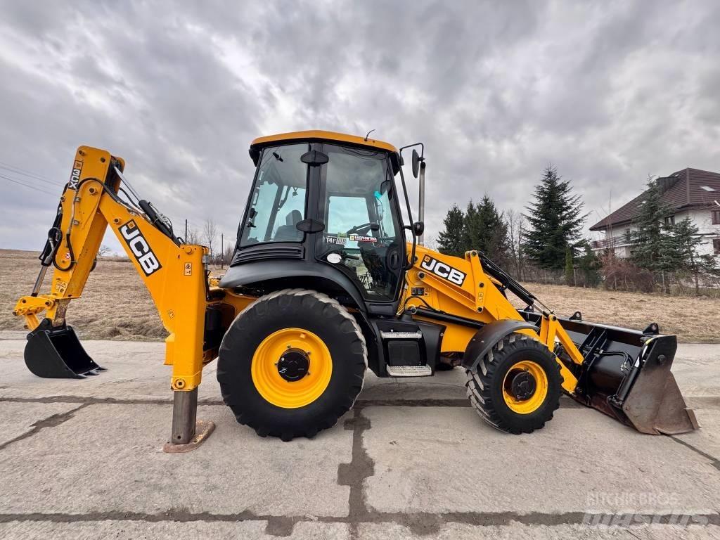 JCB 3CX ECO, JOYSTICK Graaf-laadcombinaties