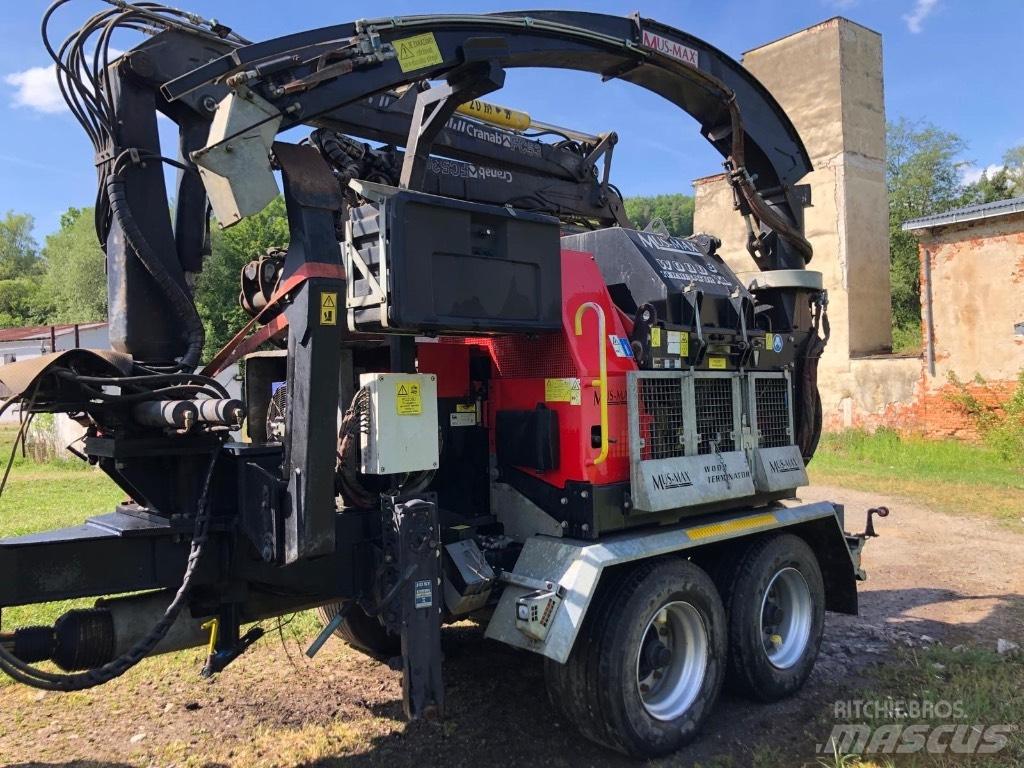 Mus-Max WT 8 XLZ Houtversnipperaars