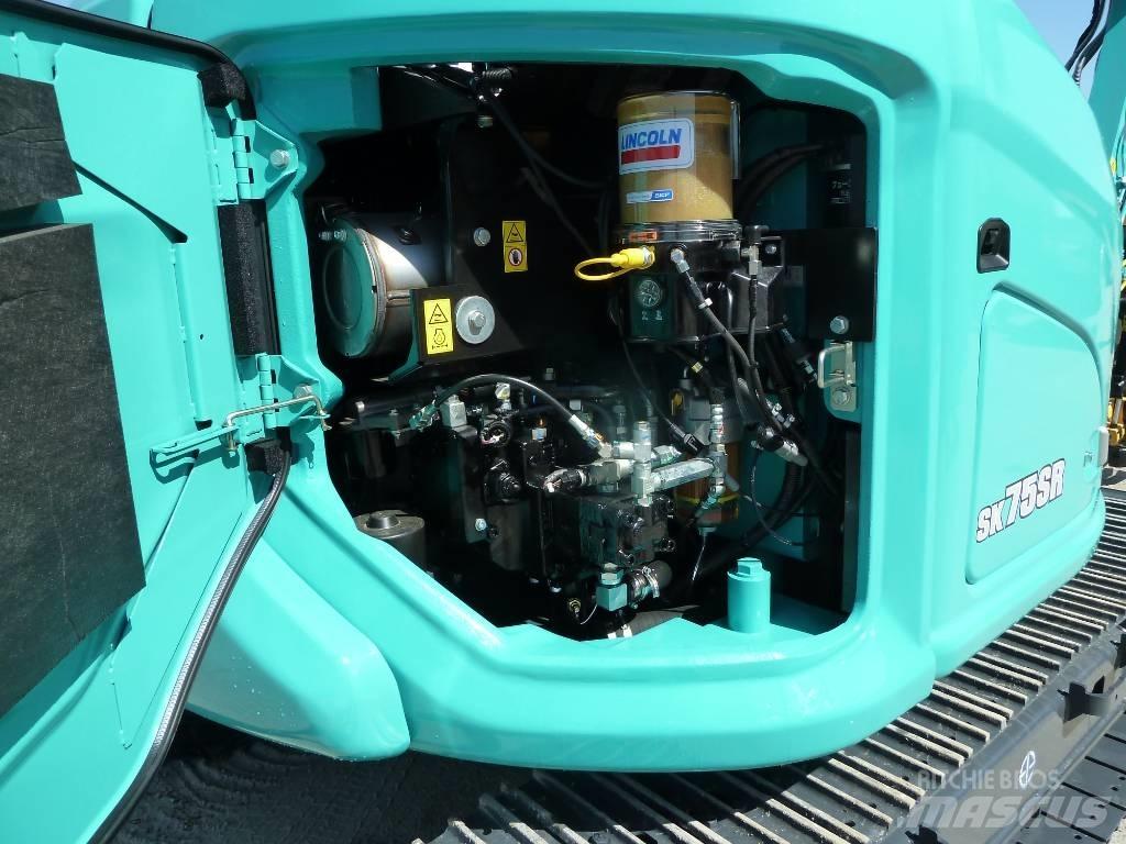 Kobelco SK75SR-7 Midigraafmachines 7t - 12t