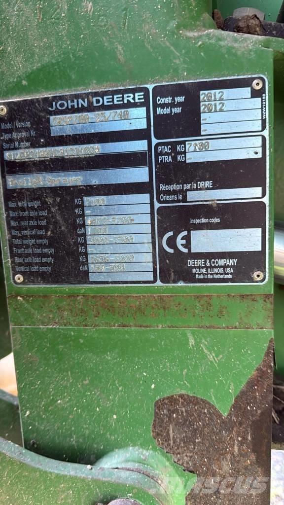 John Deere 740 i Getrokken spuitmachines