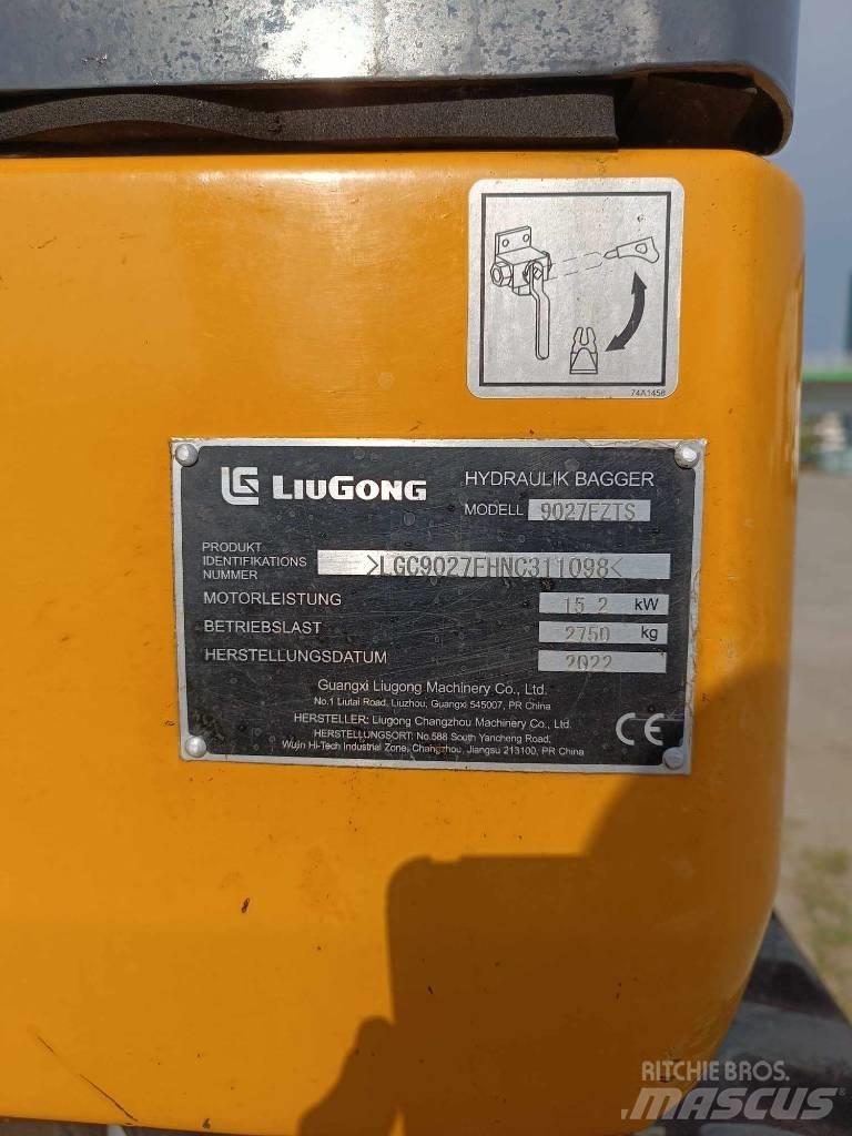LiuGong 9027 FZTS Minigraafmachines < 7t