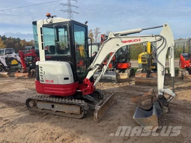 Takeuchi TB 23 R Minigraafmachines < 7t