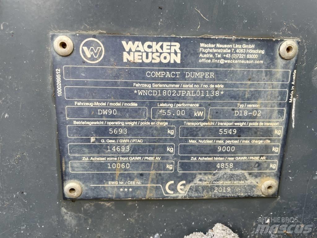 Wacker Neuson DW 90 Mini Dumpers