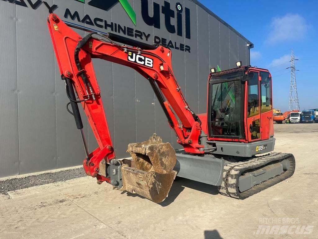 JCB 85Z Excavator Midigraafmachines 7t - 12t