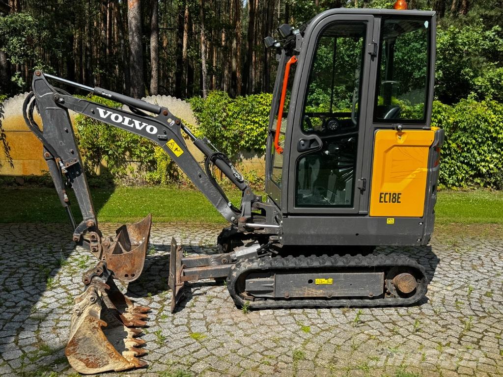 Volvo EC18E Minigraafmachines < 7t
