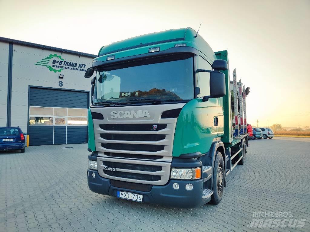 Scania G 450 Hout-Bakwagens