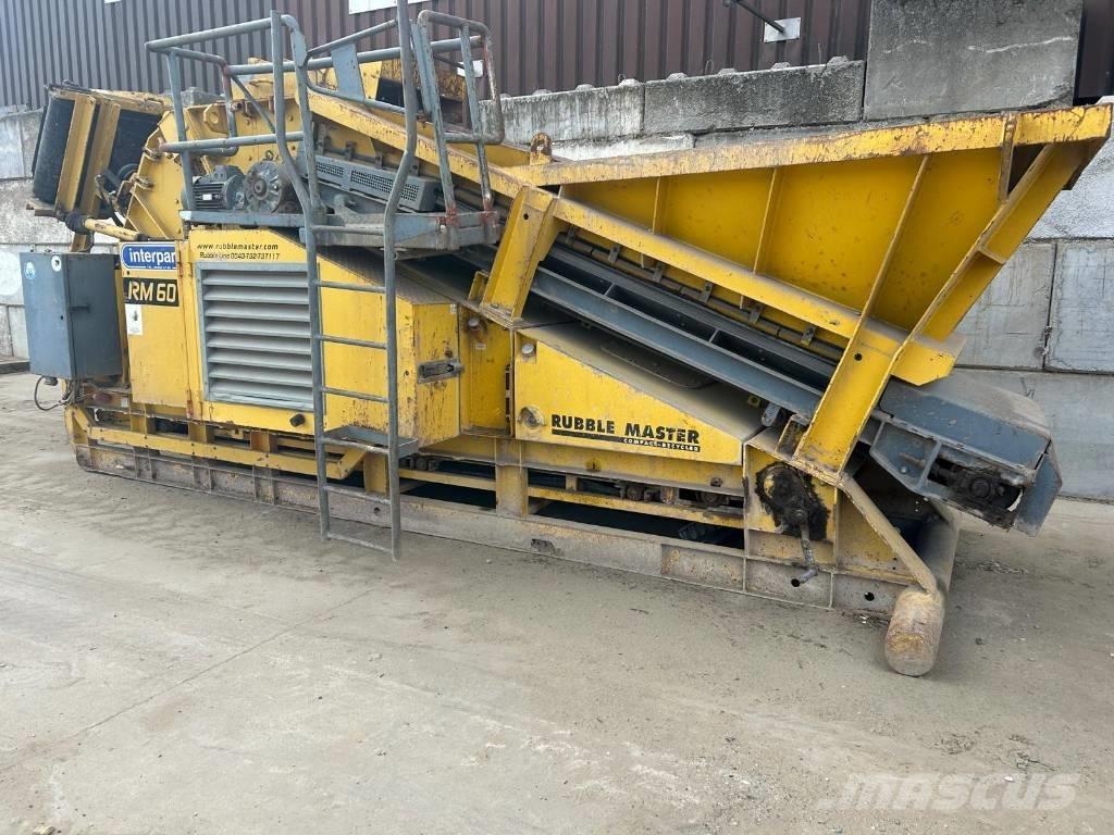 Rubble Master RM 60 Vergruizers