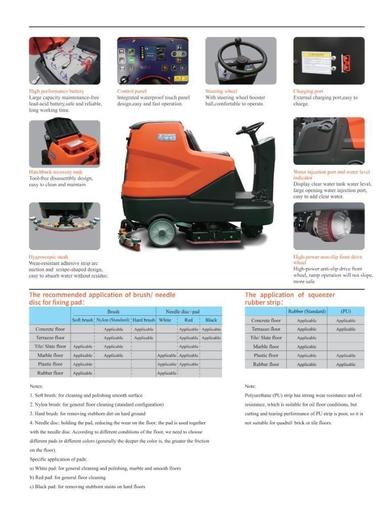 Noblelift NR1060 Veegschrobmachines