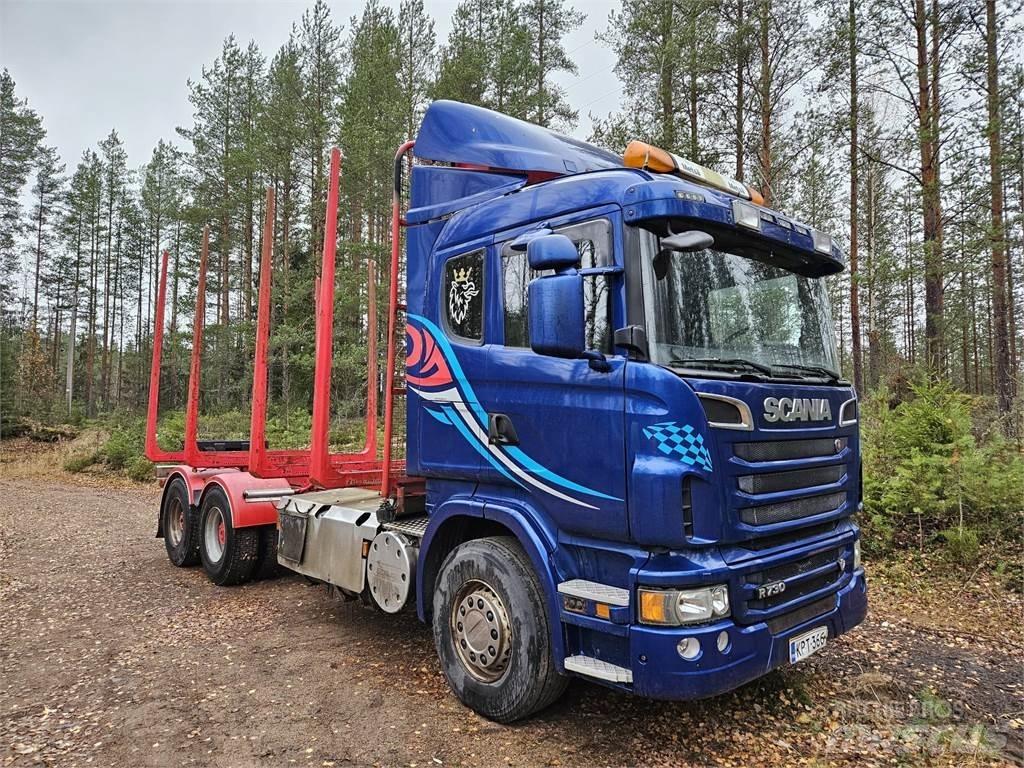 Scania R 730 Hout-Bakwagens