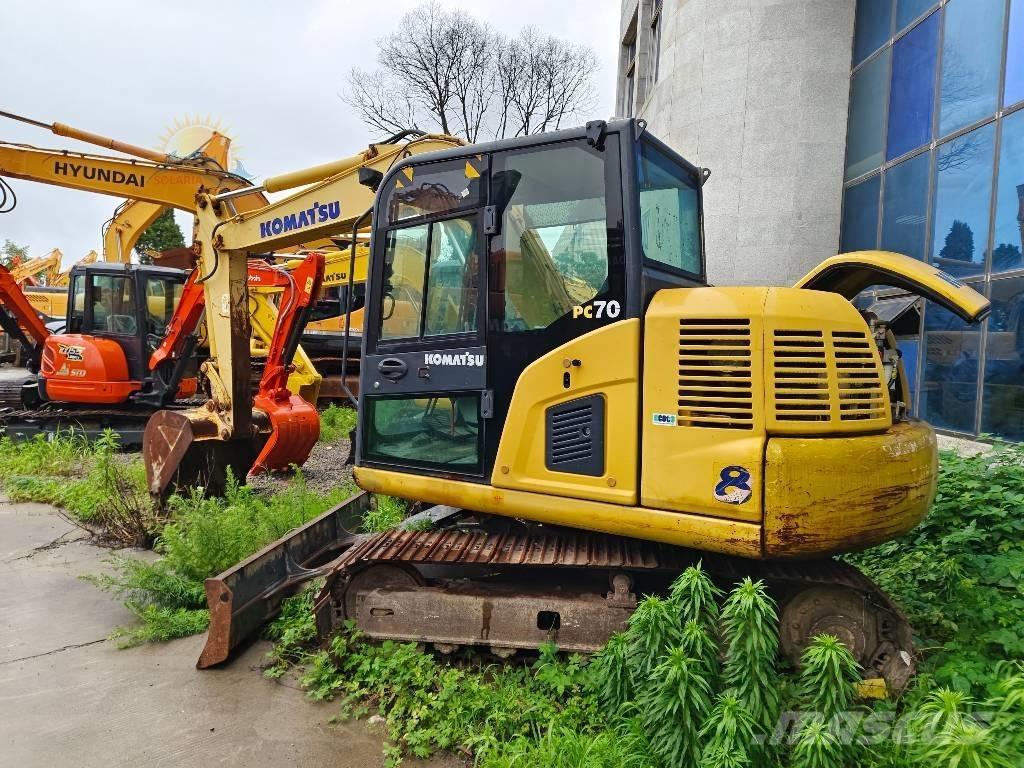 Komatsu PC 70-8 Rupsgraafmachines