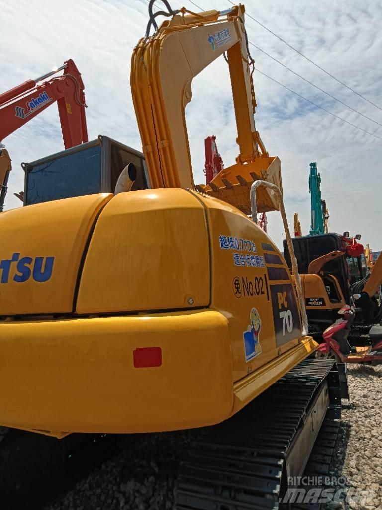 Komatsu PC 70 Rupsgraafmachines