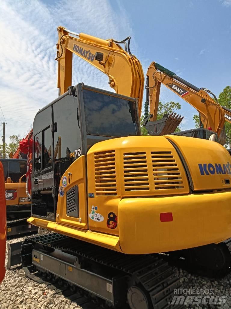 Komatsu PC 70 Rupsgraafmachines