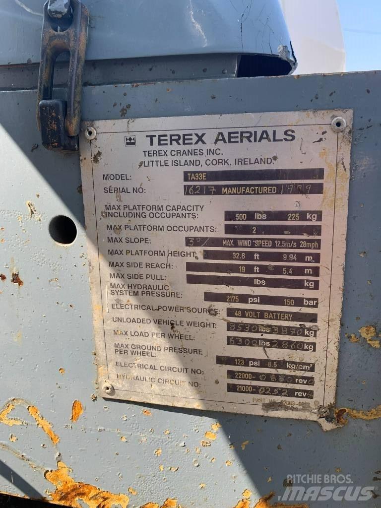 Terex TA33 Knikarmhoogwerkers