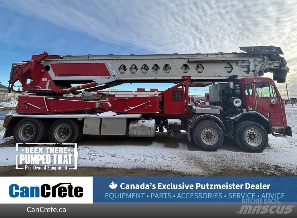 Putzmeister TB110 Betonpomptrucks