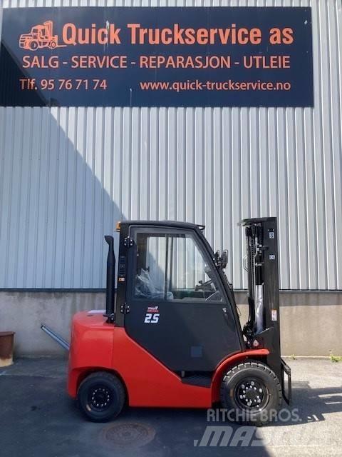 EP CPCD25N XH7B Diesel heftrucks