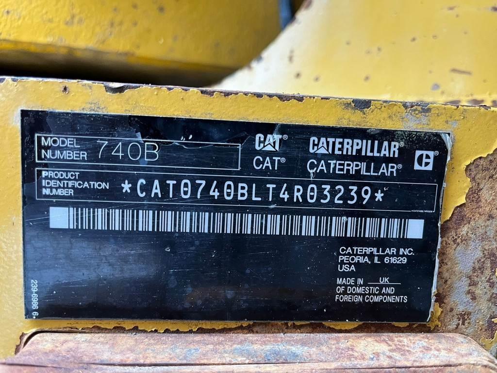 CAT 740B Knik dumptrucks