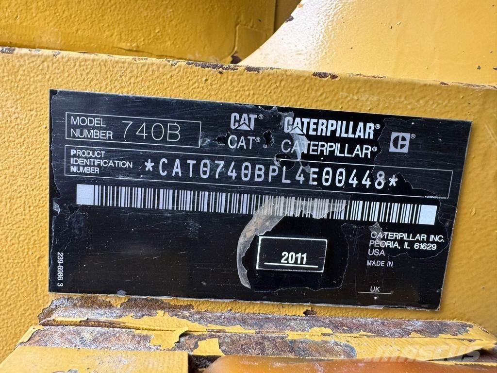 CAT 740B Knik dumptrucks