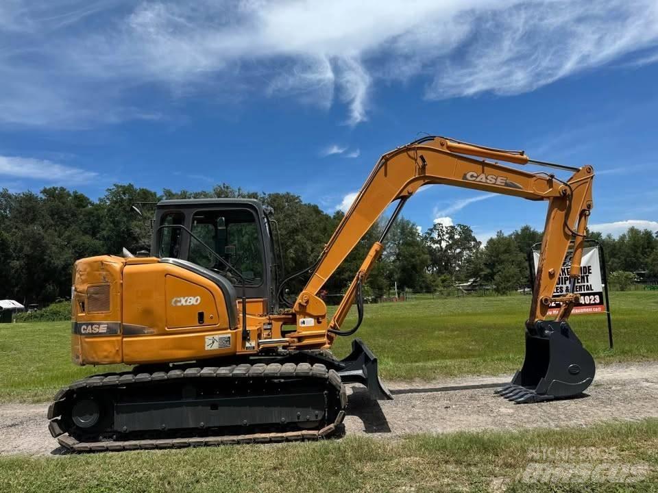 CASE CX 80 Rupsgraafmachines