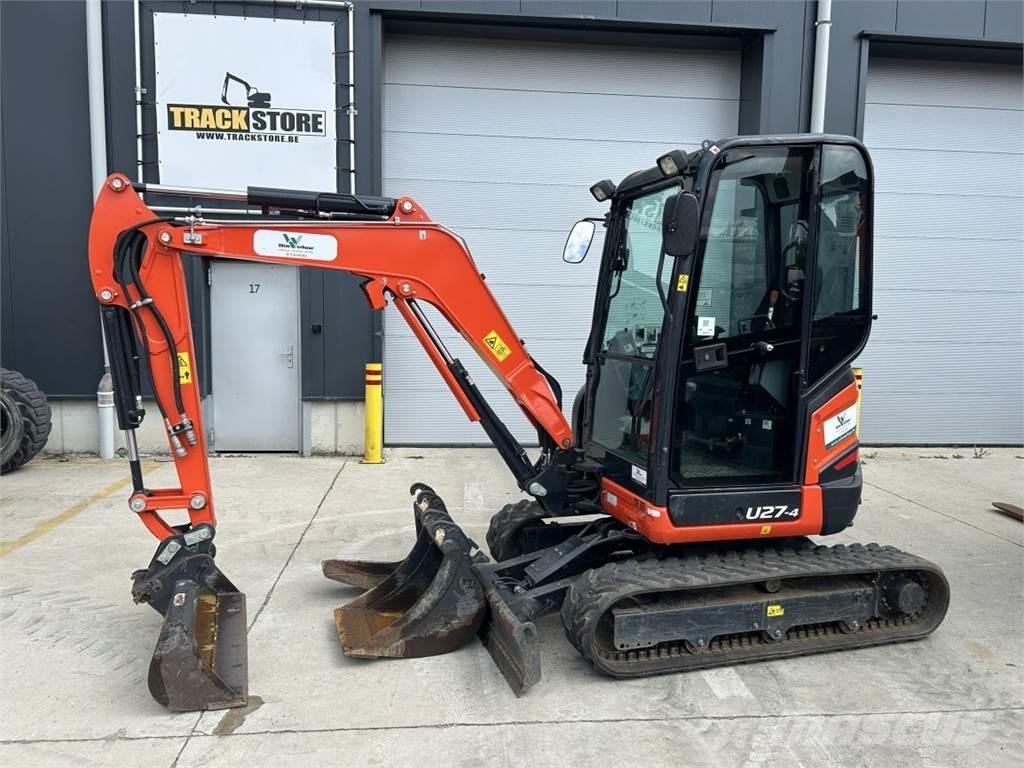 Kubota U27-4 (9691) Minigraafmachines < 7t