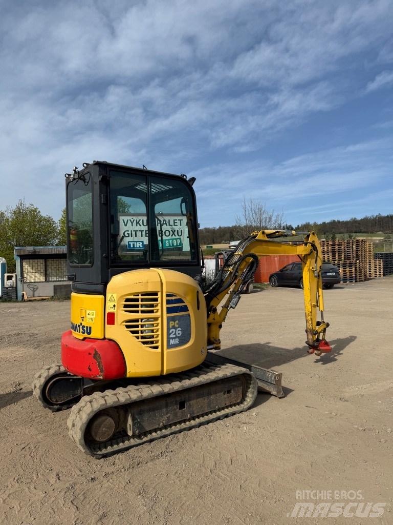 Komatsu PC 26 MR Minigraafmachines < 7t
