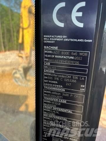Bell B30E Knik dumptrucks