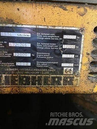 Liebherr A914 Speciale Graafmachines