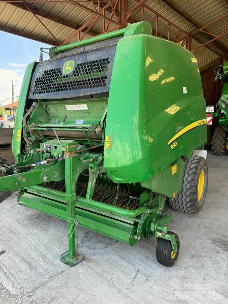 John Deere 990 Ronde-balenpersen