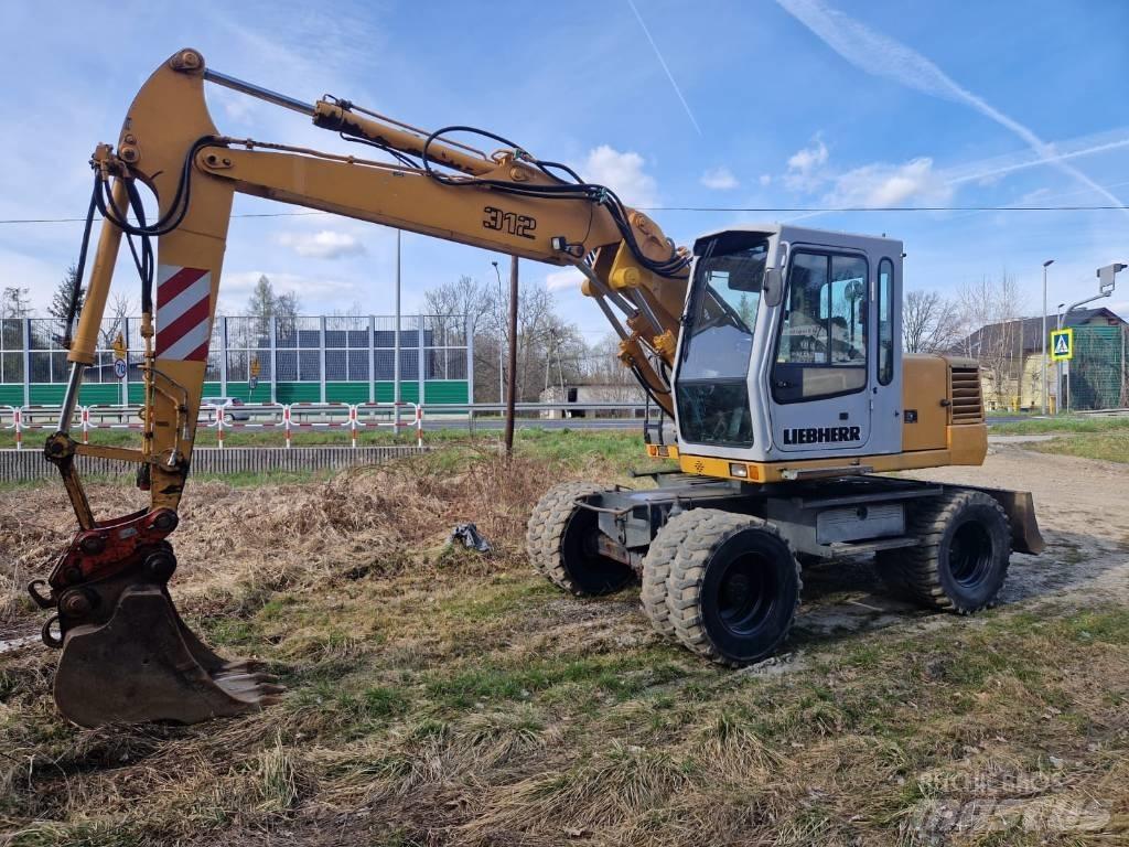 Liebherr 312 A Wielgraafmachines