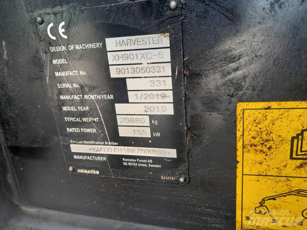 Komatsu 901 XC Harvesters