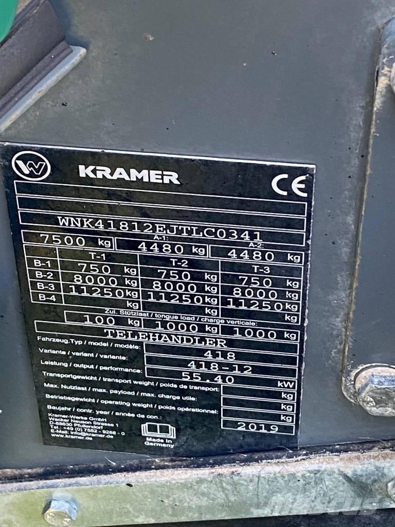 Kramer KT 276 Verreikers voor landbouw