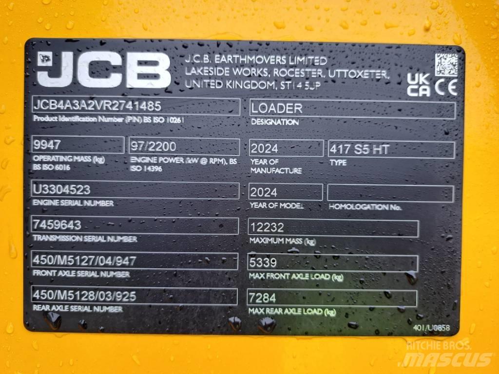 JCB 417 HT Wielladers