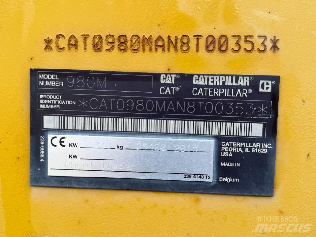 CAT 980 M Wielladers