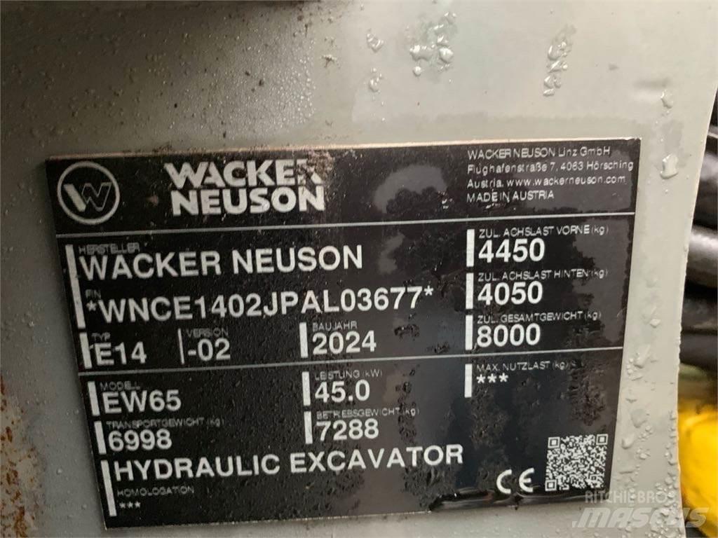 Wacker Neuson EW65 Wielgraafmachines