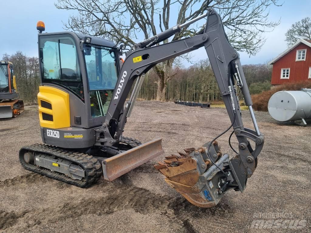 Volvo ECR25 D Minigraafmachines < 7t